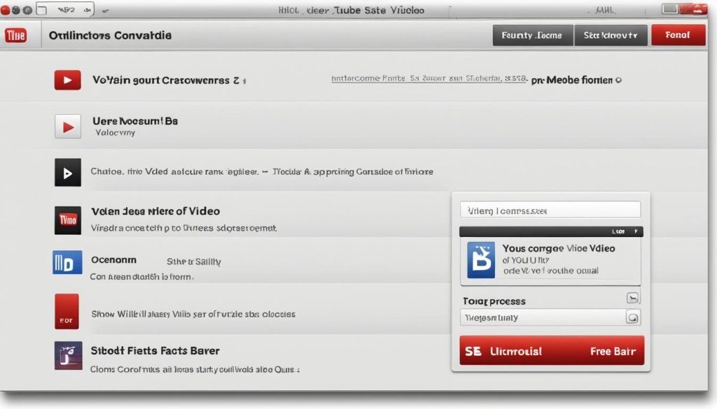 YouTube Video Downloader Interface